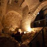 Ci avviamo verso la fine del nostro percorso scendendo attraverso una scala nella piccola Cappella di San Nicola, esistente sin dal periodo Normanno e un tempo anch�essa interamente colma di affreschi